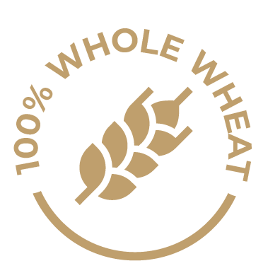 100% whole wheat